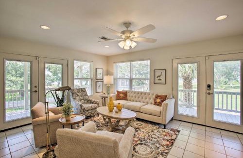 Waveland House | The Palm Bay St Louis Home - Walk to Beach!