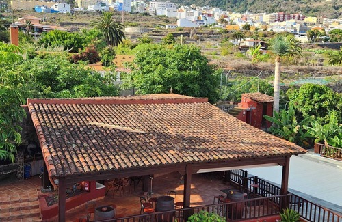 Icod de los Vinos Villa | The Palm Villa: A Canarian Oasis in Icod de los Vinos.