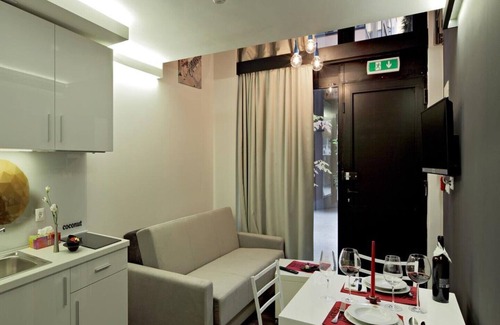 Donji Grad Apartment | The park of the residence in Zagreb Duplex No. 5