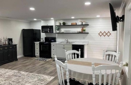 Abbeville Apartment | The Parlor Two~ Renovated milking Parlor on a working farm with cows and horses~