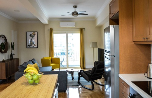 Kinosargous Apartment | The Parthenon Terrace has a Parthenon view! We're quite proud of this!