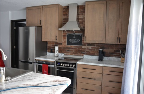 Dubois Condo | "The Patriot" -a renovated duplex in Dubois WY. Welcome Veterans & Snowmobilers!
