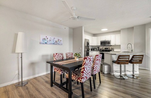 Okotoks Apartment | The Penthouse Balcony Fire Pit BBQ A/C