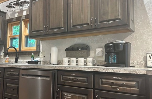 Mosinee Cabin | The Perch-Skywalk! Pet Friendly, 4-bedroom cabin on the Big Eau Pleine.