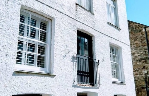 Portmellon Apartment | The Pilchard Press, The Pilchard Press on Harbourside in Mevagissey Village with FREE Parking