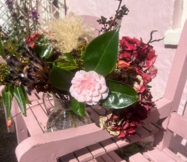 Carrickfergus Apartment | The Pink Cottage upstairs suite & Garden Summer Room