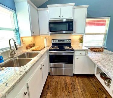 Surfside Beach House | The Pink Flamingo Beach Gulf views