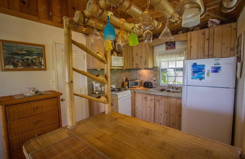 North Palmetto Point Cottage | The Pink Sand Cottage, Private Cozy Cottage, Right on the Beach!