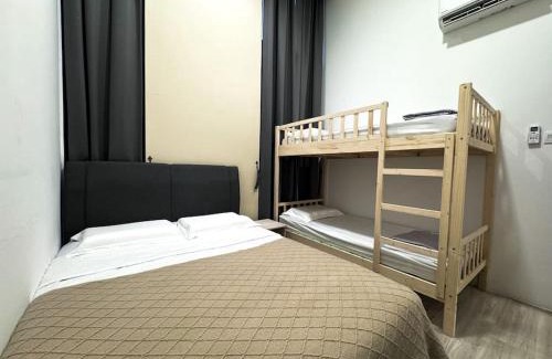 Taman Charming Apartment | The Podium-3R2B-Free 2 Parking-12 Pax-D333