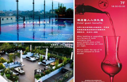 Dongcheng Hotel | The Purple Horse Hotel 北京紫龙花园酒店 - Beijing Sky Garden Boutique Hotel & Rooftop Infinity Mini Pool - Near Forbidden City, Wangfujing, Tiananmen, Lama Temple - Personalised Tours