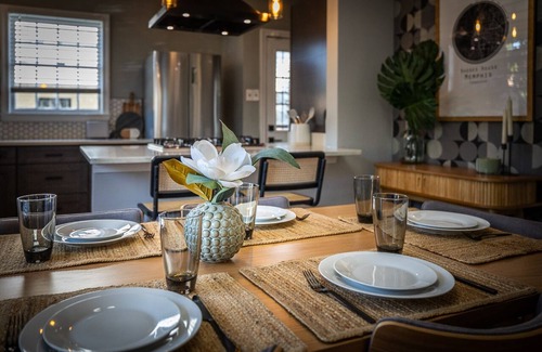 Vollintine-Evergreen House | The quaintest, beautifully updated 1920's Mid-Century Boho Bungalow in Memphis