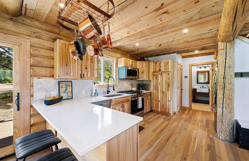 Harrison House | The Ranch at Lake Coeur d'Alene | Newly Built Log Cabin