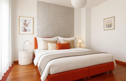 Sesto Calende Apartment | the red penthouse - family apart with terrace 2 bedroom private park