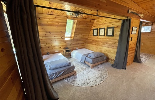 Vestaburg Cottage | The Reel House - Family A-Frame on Dickerson Lake
