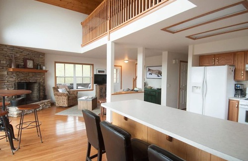 Berkeley Springs House | The Retreat at Upland Trail - Private | View | Fireplace | Game room | Fire pit