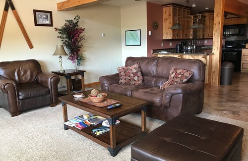 East Glacier Park Condo | The Rising Wolf , with sunset views of Glacier Park