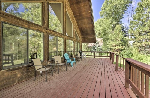 San Juan River Village House | The River Home Cabin with Yard Near Wolf Creek!