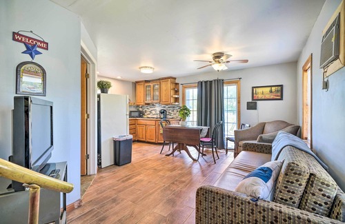 Tower Heights Cottage | 'The Rockhouse Cottage' with Deck on Tulsa Farm!