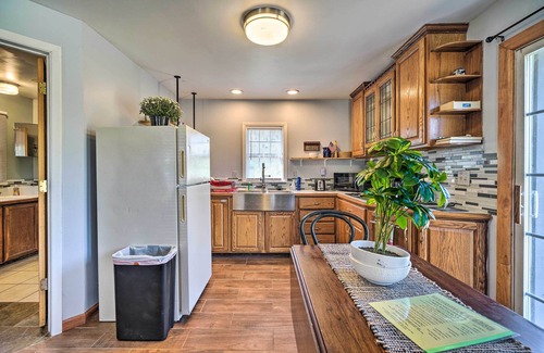 Tower Heights Cottage | 'The Rockhouse Cottage' with Deck on Tulsa Farm!