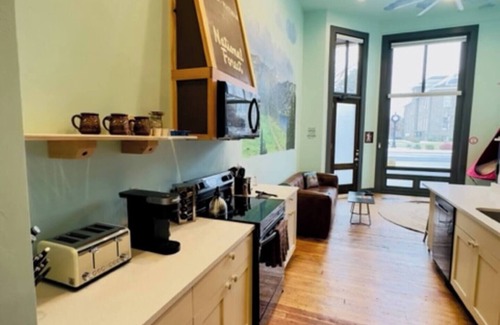 Enterprise Condo | The Sawtooth Condo is part of the historic Litch Hotel