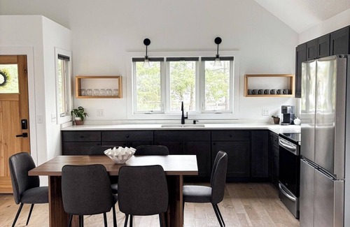 Winona Lake Cottage | The Scandihaus Cottage 2BED/2.5 bathnWalk to the lake. Stay for the vibe