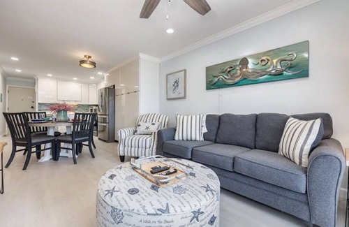 North Myrtle Beach Condo | The Sea Cabin w/Partial Ocean View & Pool; Near Pier, Golf
