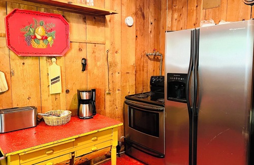 Camp Nelson Cabin | The Sequoia Time Capsule: Spa, Walk 2 Giant Sequoias, River, Fish, Bike, Saloon