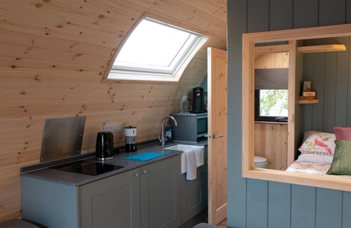 Underbarrow Cabin | The Shearing Shed - Modern Glamping Pod for two, with underfloor heating