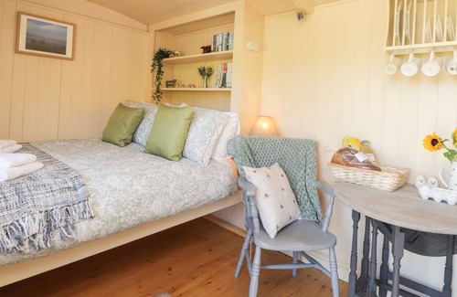 Denton Cottage | THE SHEPHERDS HUT AT MARLEY, pet friendly in Barham, Kent