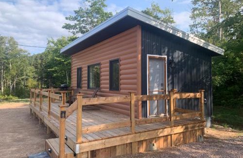 Ingonish Beach Ski Chalet | The Snuggy - NEW! Oceanview - Private - Eco-Lux - King Bed - Adults Only!