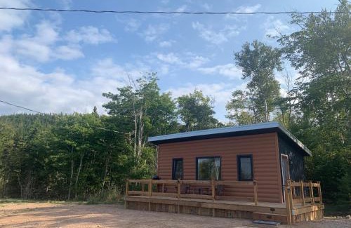 Ingonish Beach Ski Chalet | The Snuggy - NEW! Oceanview - Private - Eco-Lux - King Bed - Adults Only!