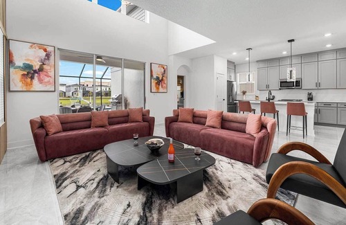 Florida Center House | The Spellbinding | Exciting NEW home w/in-home entertainment near top shopping