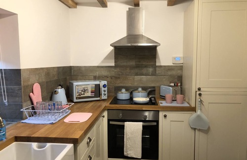 Amerton House | The stables fully loaded converted barn dog/horse sleeps 8 4 beds/sofa/zbed/cot