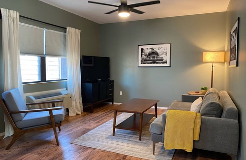College Station Apartment | The Stilt Studio - Modern Stay, Walk to Campus