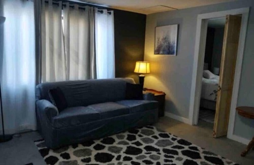 Sodus Point Apartment | The “street” at the lodge
