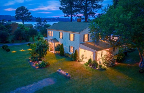Deltaville House | The Sweet Suite Escape: Luxury Comfort, Stunning Views, and Private River Access