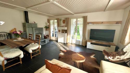Wirzweli Apartment | The Swiss Paradise 2 Apartment with Garden, Whirlpool, and Mountain Panorama