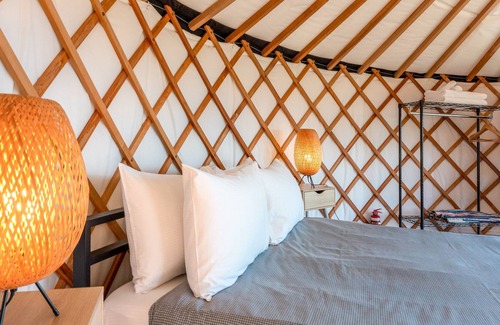 Palm Beach Ski Chalet | The Terraces - Rangi Yurt - Stay Waiheke