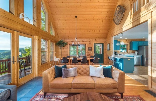 Wolf Laurel House | The Triple Timber Sum