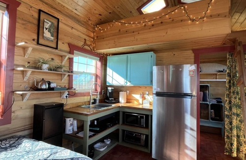 Lazear House | The Turquoise Door at Triple View Tiny Houses