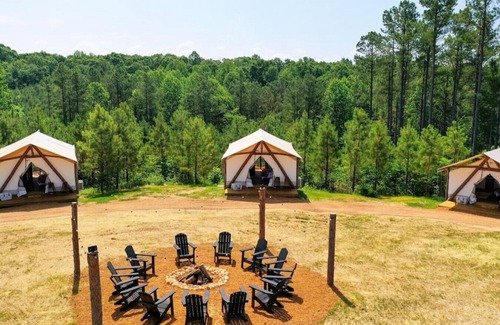 Cadiz RV Rental | The Underwood, Lux Safari Tent