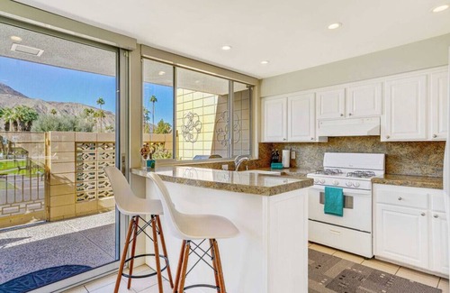 Palm Desert Apartment | The Velvet Palm: Modern Retreat + Resort Amenities
