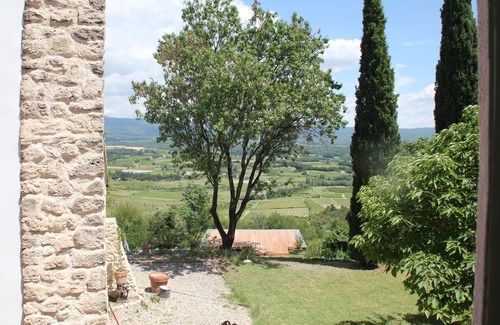 Mormoiron Apartment | The ventoux - LOFT, unobstructed view Mt. Ventoux, private terrace and parking