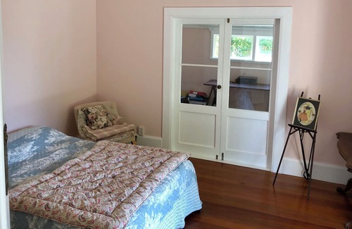 Kohukohu House | The Vicarage-charming two bed, two bath historic villa, built in 1891.