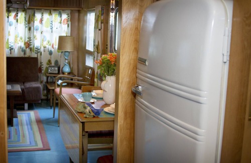 Sherman House | The Villa at Tin Can Acres, a Retro Trailer Retreat