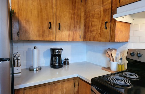 Forks Apartment | The Vintage Hideaway! Bright apartment, private yard and Starlink internet!