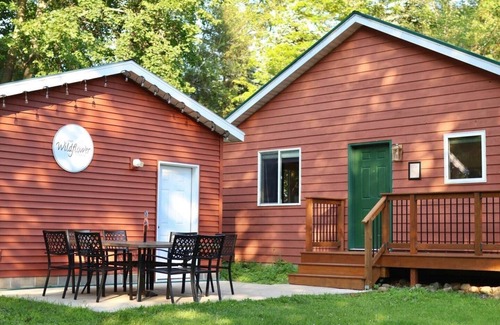 Grantsburg House | The Wildflower Cabin on Big Wood Lake