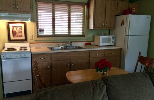 Mammoth Cottage | The Willow House Cottage is surrounded by gardens on two private acres.