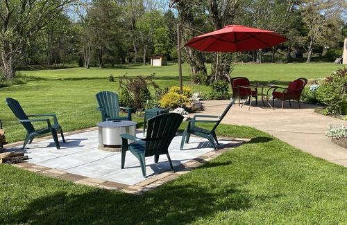 Mammoth Cottage | The Willow House Cottage is surrounded by gardens on two private acres.