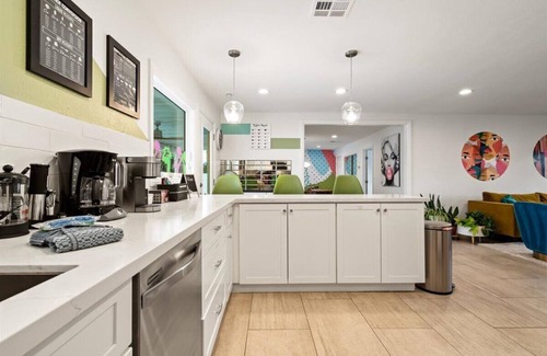 Desert Park Estates House | The Yellow Palm - Pet Friendly with Pool